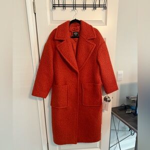 UGG Vibrant Textured Jacket in Orange